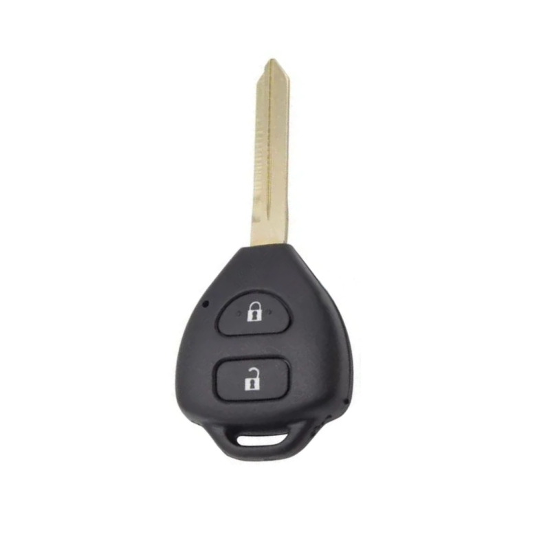 CARCASA MANDO FIJO TOYOTA 2 BOTONES TOY47