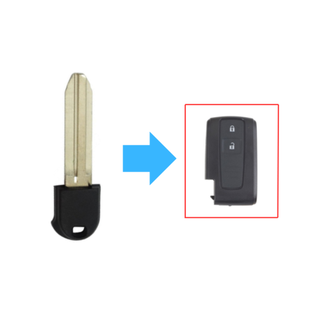 ESPADIN MANDO KEYLESS TOYOTA  TOY43