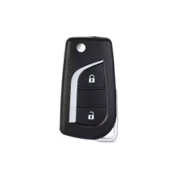 TELEMANDO PLEGABLE TOYOTA AYGO 2014+ 2 BOT TOY48
