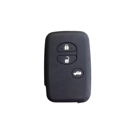 FUNDA MANDO TOYOTA NEGRO 3 BOTONES (KEYLESS