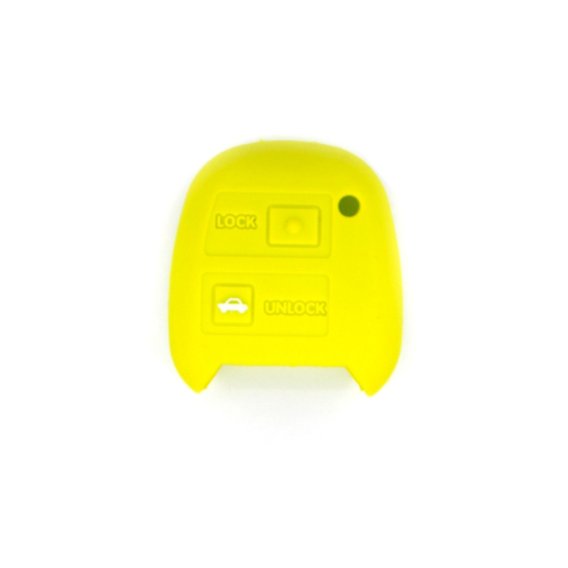 FUNDA MANDO TOYOTA VERDE 2 BOTONES