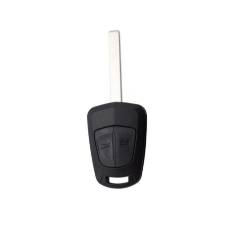 CARCASA MANDO FIJO OPEL 2 BOTONES HU100