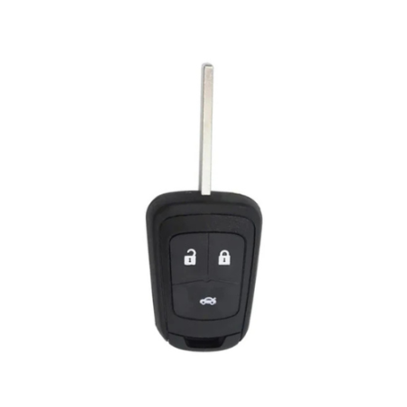 CARCASA MANDO FIJO OPEL 3 BOTONES HU100