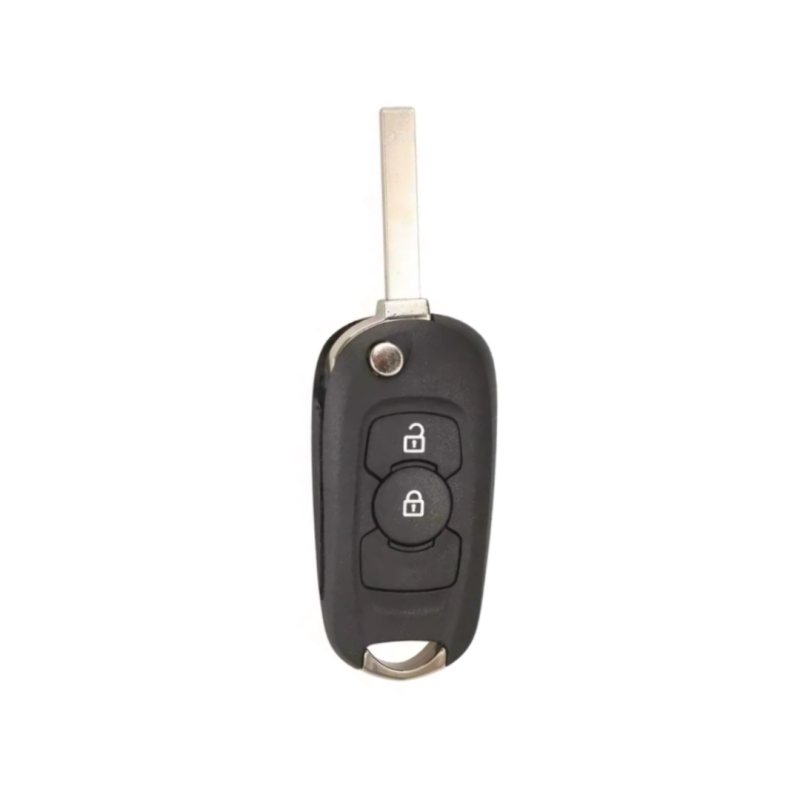 CARCASA MANDO PLEG. OPEL 2 BOTONES  HU100