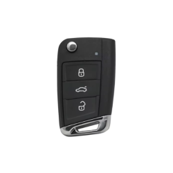 CARCASA TELEMANDO MQB VAG 3 BOTONES HU162