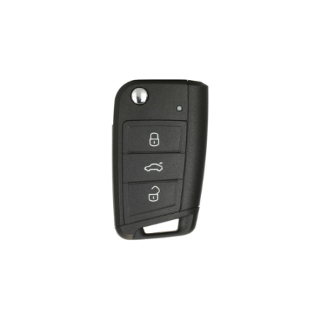 CARCASA PLEGABLE VW GOLF VII  3 BOTONES  HU66