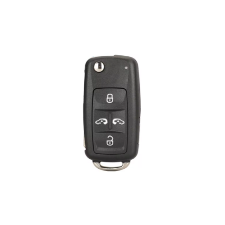 CARCASA PLEGABLE VW-SEAT-SKODA HU66 4 BOTONES