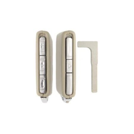 CARCASA TELEMANDO KEYLESS VOLVO 4 BOTONES GRIS