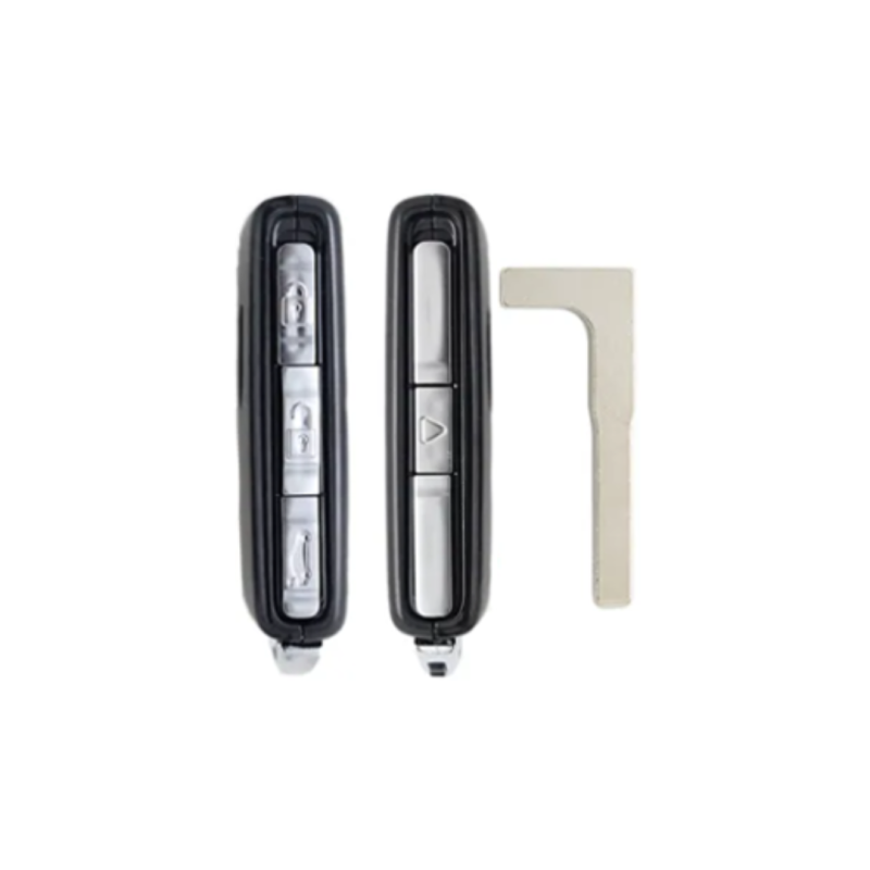 CARCASA TELEMANDO KEYLESS VOLVO 4 BOTONES NEGRO