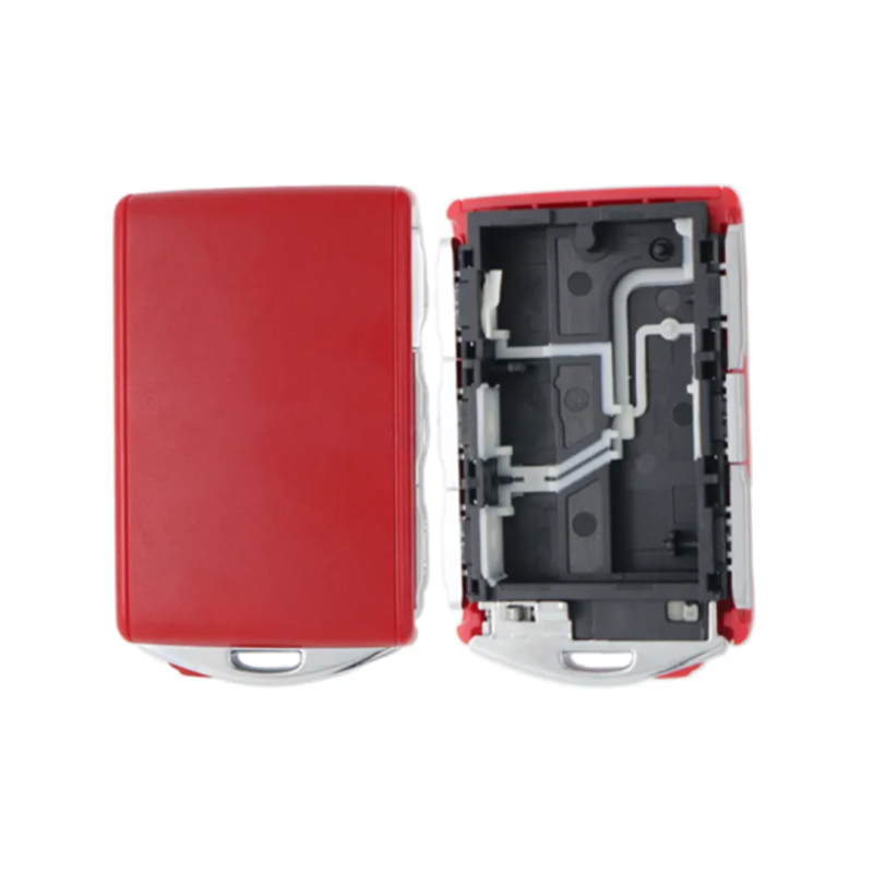 CARCASA TELEMANDO KEYLESS VOLVO 4 BOTONES ROJO