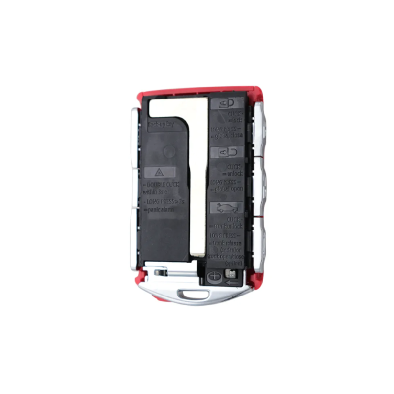 CARCASA TELEMANDO KEYLESS VOLVO 4 BOTONES ROJO