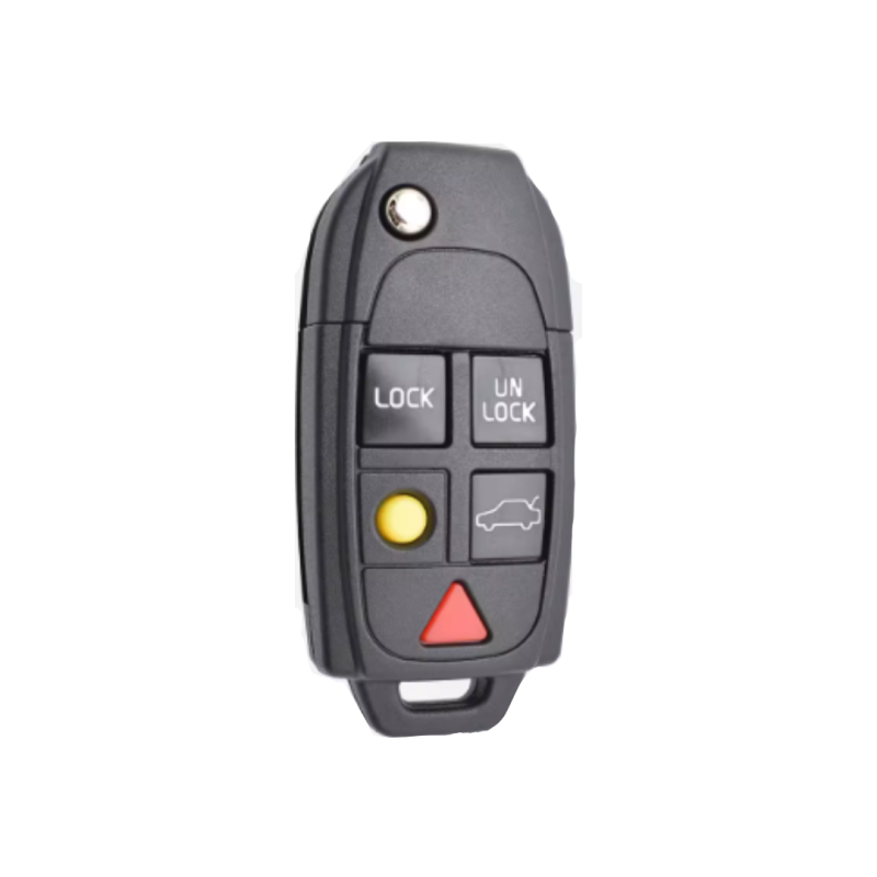 CARCASA TELEMANDO PLEGABLE VOLVO 5 BOTONES