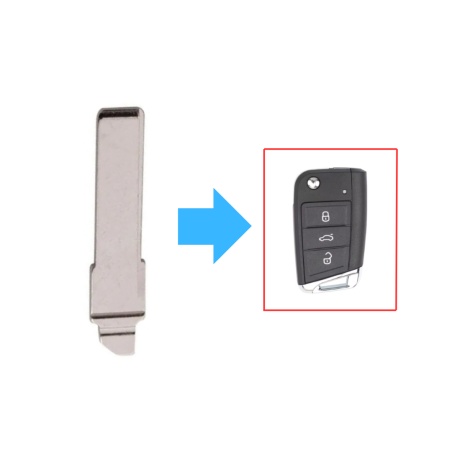 ESPADIN PARA MANDO PLEGABLE VAG 2014+  HU66