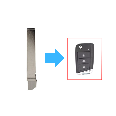 ESPADIN PARA MANDO PLEGABLE VAG 2014+  HU162R