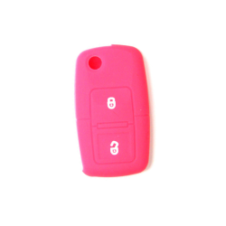 FUNDA MANDO VW-SEAT-SKODA ROSA 2 BOTONES