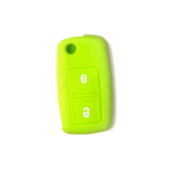 FUNDA MANDO VW-SEAT-SKODA VERDE 2 BOTONES