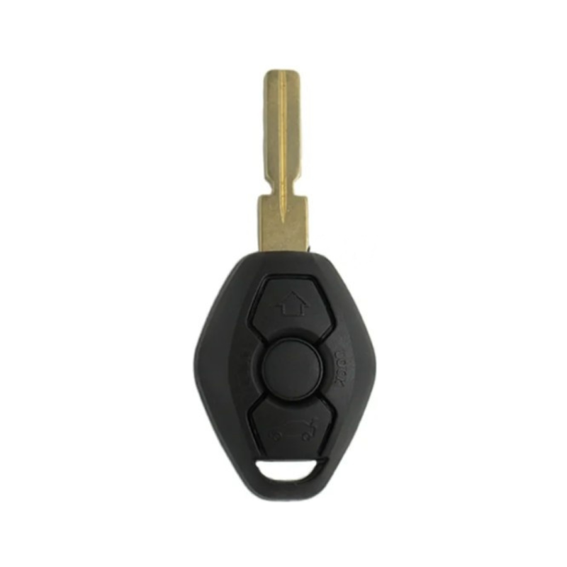CARCASA MANDO FIJO BMW EWS 3 BOTONES ROMBO HU58