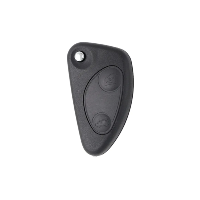 CARCASA TELEMANDO PLEGABLE ALFA 2 BOTONES