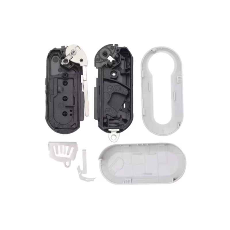 CARCASA MANDO PLEG FIAT 500 3 BOT PILA LAT. MALETA
