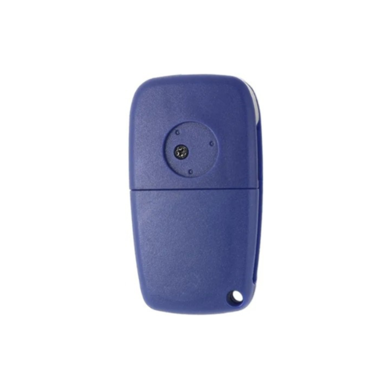 CARCASA TELEMANDO PLEG. FIAT 3 BOT PILA LAT. AZUL