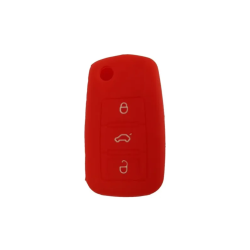 FUNDA MANDO VW-SEAT-SKODA NEGRO 3 BOTONES