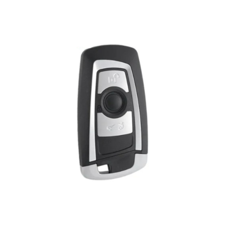 CARCASA TELEMANDO BMW KEYLESS 3 BOTONES CROMADO
