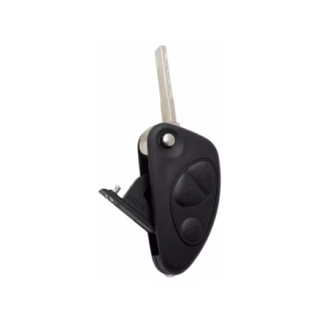 CARCASA TELEMANDO PLEGABLE ALFA 3 BOTONES