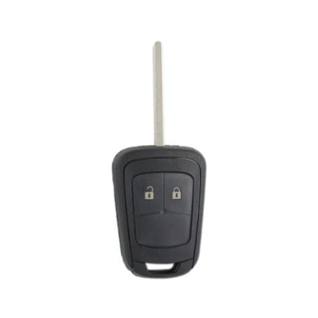 CARCASA MANDO FIJO CHEVROLET 2 BOTONES HU100