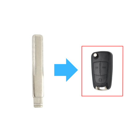 ESPADIN PARA MANDO PLEGABLE OPEL  HU43  "H"