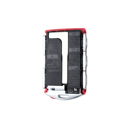 CARCASA TELEMANDO KEYLESS VOLVO 4 BOTONES ROJO