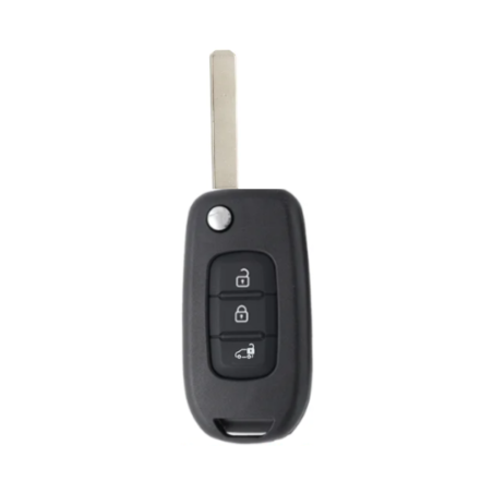 CARCASA MANDO PLEG RENAULT  3 BOT  PILA PLACA VA2