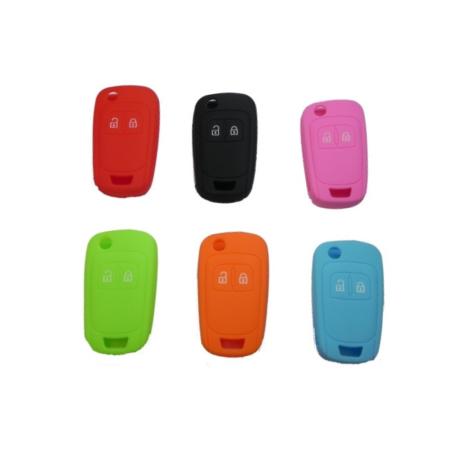 KIT FUNDAS MANDO PLEG OPEL 2 BOTONES