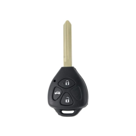CARCASA MANDO FIJO TOYOTA 3 BOTONES TOY43