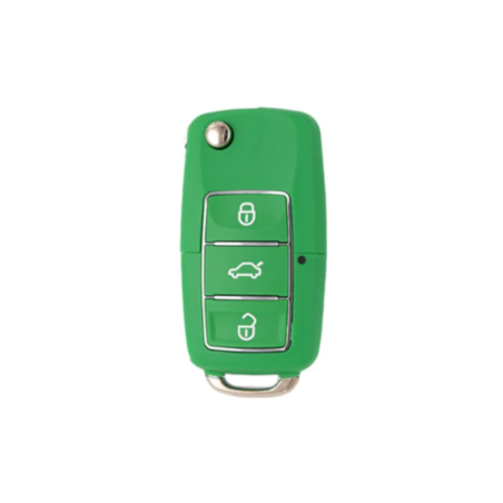 TELEMANDO KEYDIY KDB03 3 BOTONES TIPO VAG VERDE