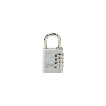 PADLOCK ALUMINIUM COMBINATION 40 MM GREY